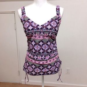 24th & Ocean Tankini Top Size M